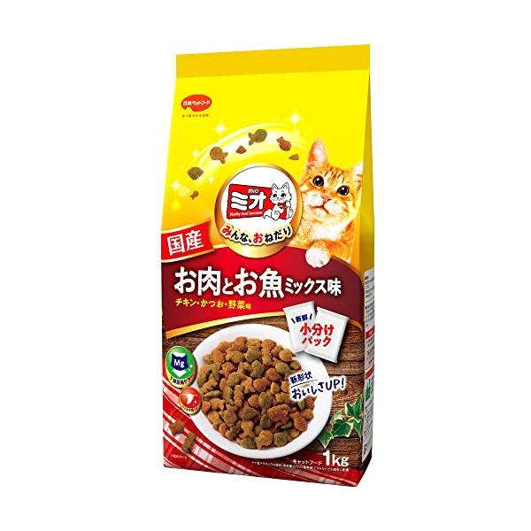 他サイト： ミオ ドライミックス キャットフード お肉とお魚ミックス味 -の商品画像
