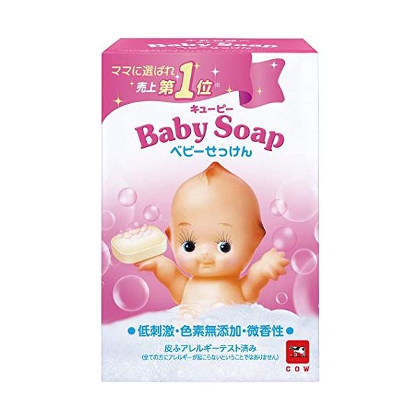 他サイト： まとめ買いキューピー ベビー石けん 90g ×2セットの商品画像
