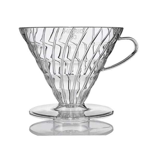 HARIO(ハリオ) V60 透過ドリッパー 03 クリア 1~6杯用 コーヒー ハンドドリップ 日本製 VDR-03-T