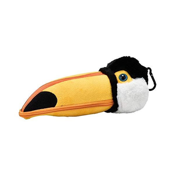 ペンケーストゥーカン/普通/SF-5202・Color:トゥーカンSize:普通・パッケージ個数:1・不思議な鳥モチーフのデスクアイテムシリーズのペンケースです。・机やデスクの上で存在感抜群です。