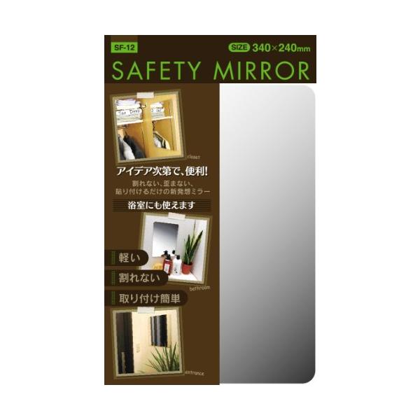 他サイト： 東プレ 割れない鏡 セーフティミラーS 34×24cm SF-12の商品画像