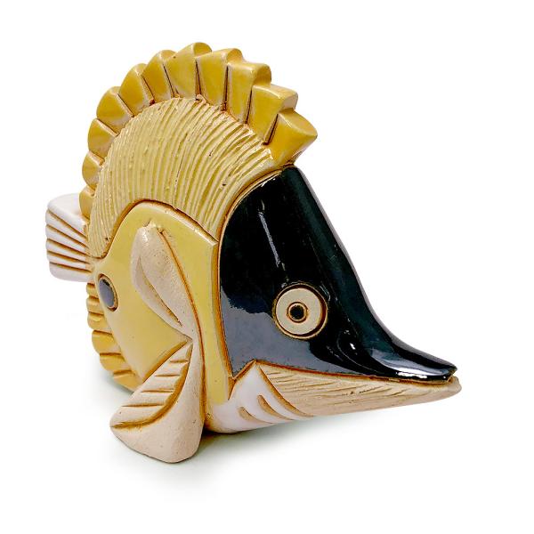魚　置物　陶磁器 rinconada_307