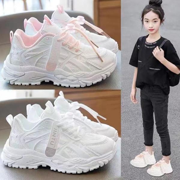 厚底 スニーカー キッズ 韓国風 ダンスシューズ ダッドスニーカー 男の子 女の子 子供 ダッドシューズ キッズ スニーカー 軽い 歩きやすい 春