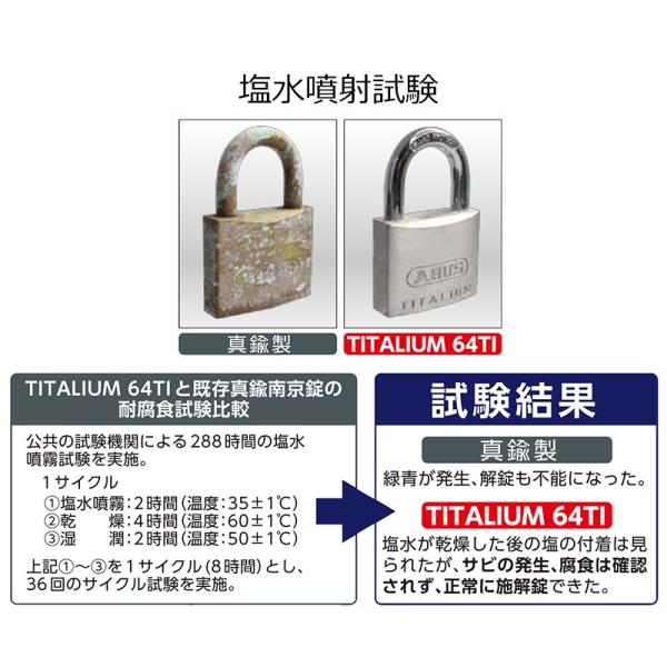 南京錠 おしゃれ 防さび 軽量 頑丈 防犯グッズ Abus アバス社製南京錠 タイタリウム 64ti 50hbk 同一キー仕様 Buyee Buyee บร การต วกลางจากญ ป น ซ อจากประเทศญ ป น