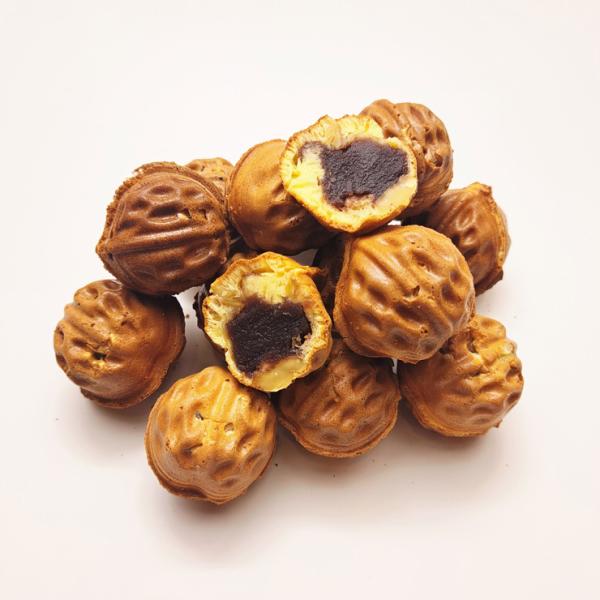 韓国餅、韓国菓子、韓国食品などを添加物や防腐剤など一切使わず手作りで仕上げている小さな町工房です。米粉と、もち米とナッツ類の専門店として皆様の健康に気を付けながら心を込めて作っています。【商品詳細】名称:ホドゥグァジャ（クルミ饅頭）原材料名...