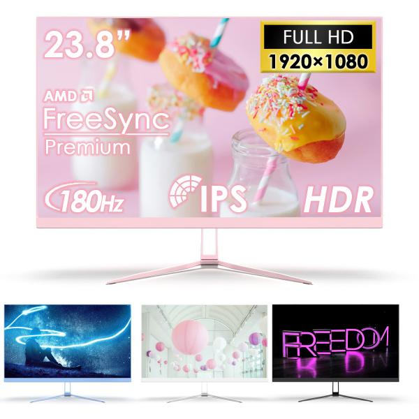 液晶モニターサイズ：23.8インチ定格電圧：DC 12V定格消費電力：2.5A定格周波数：60Hz解像度：1920x1080アスペクト比：16：9入出力端子：DPx1 HDMIx1 USBx1 イヤホンジャック ×1　応答速度：1msリフレ...