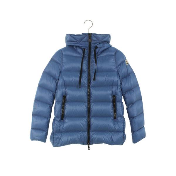 モンクレール サイズ:1  SERINDE 袖ロゴワッペンナイロンダウンジャケット 中古 OM10 MONCLER（モンクレール） サイズ:1 SERINDE 袖ロゴワッペンナイロン