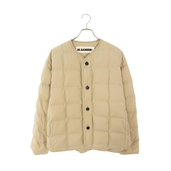 ジルサンダープラス サイズ:44  JPUS440494 ノーカラーダウンジャケット 中古 BS99 ジルサンダープラス サイズ:44 JPUS440494 ノーカラーダウンジャケット
