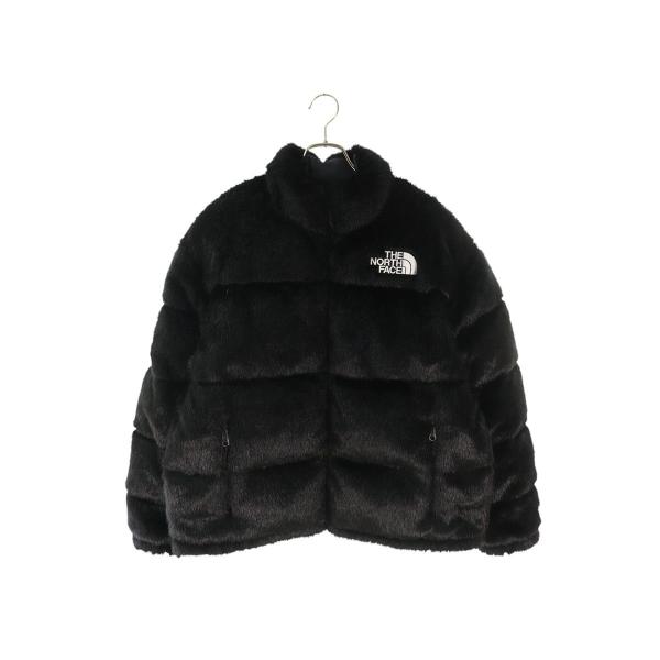 Supreme シュプリーム ジャケット サイズ:M 20AW THE NORTH FACE フェイクファー ヌプシ ダウンジャケット (Faux Fur Nuptse Jacket) ブラック 黒 アウター ブルゾン 上着【メンズ】【中古】 Supreme（シュプリーム） ノースフェイス サイズ:M 20AW Faux Fur