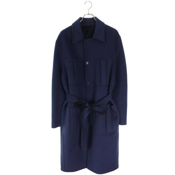 ルイヴィトン サイズ:52  20SS  RM201M TSW HIC05W シルク混ウールリバーシブルロングコート 中古 BS99 LOUIS VUITTON（ルイ・ヴィトン） サイズ:52 20SS RM201M TSW HIC05W