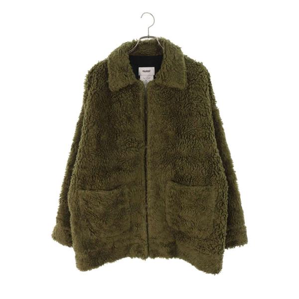 ダブレット  25AW10BL227 ハンドペイントフェイクファーコート メンズ L doublet（ダブレット） サイズ:L 25AW10BL227 ハンドペイントフェイク