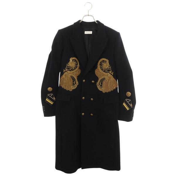 16AW Dries Van Noten チェスターコート DRIES VAN NOTEN（ドリス ヴァン ノッテン） サイズ:46 16AW 刺繍