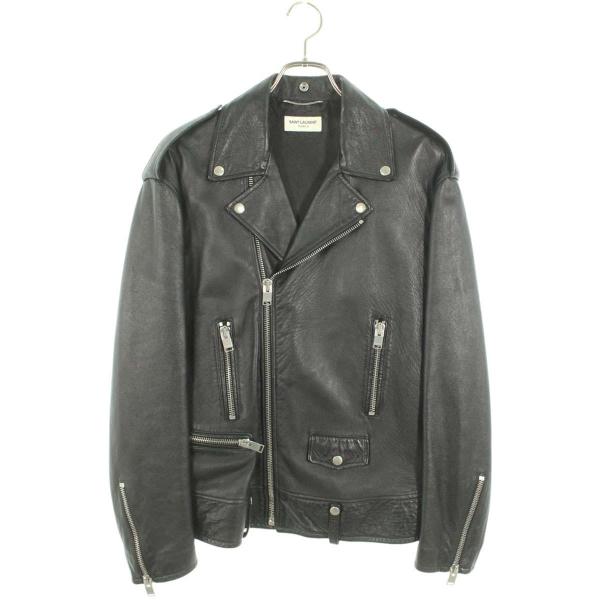 SAINT LAURENT サンローランパリ レザージャケット サイズ:48 17SS