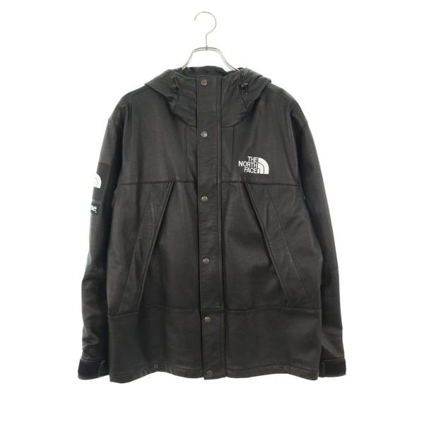 シュプリーム  ノースフェイス サイズ:L  18AW  Leather Mountain Parka レザーマウンテンレザージャケット 中古 FK04 Supreme（シュプリーム） レザージャケット ノースフェイス サイズ:L