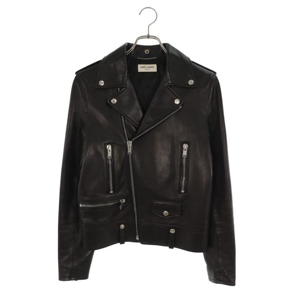 SAINT LAURENT PARIS サンローランパリ 16AW L01 Classic Motorcycle Leather Riders Jacket クラシックモーターサイクル ライダースジャケット ブラック 397290 Y5YA1 SAINT LAURENT サンローランパリ サイズ:44 L01 397290 Y5YA1