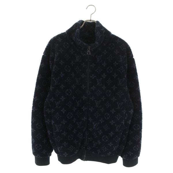 ルイヴィトン  RM211Q TCM HKY44W モノグラム総柄フリースオーバーサイズブルゾン メンズ XL LOUIS VUITTON（ルイ・ヴィトン） サイズ:XL RM211Q TCM HKY44W