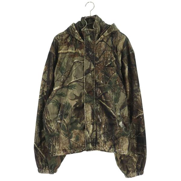 80s 90s old BALENCIAGA リバーシブル ブルゾン ジャケット BALENCIAGA（バレンシアガ） サイズ:S 850774 TTL58 総柄フーデッド