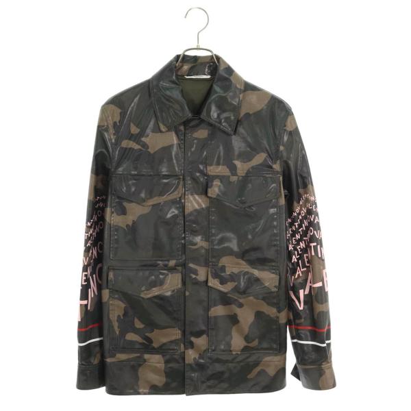 ヴァレンティノ サイズ:44  RV3CID45CIM コットンロゴジャケット 中古 BS99 VALENTINO（ヴァレンティノ） ジャケット RV3CID45CIM サイズ:44