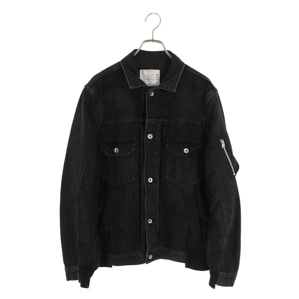 sacai サカイ サイズ:3 SCM-204 Denim x Nylon Twill Jacket