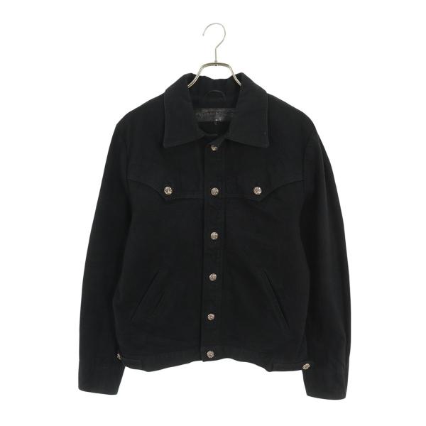 まんまる　クロムハーツ 　クロスボールラッキーパッチデニムジャケット まんまる様専用 クロムハーツ クロスボールラッキーパッチデニム