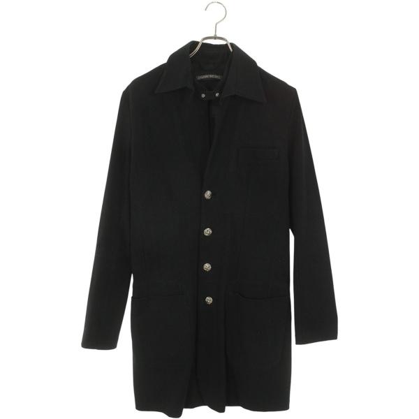 クロムハーツ サイズ:M（JVP） クロスボールボタンコート 中古 SS07 CHROME HEARTS（クロムハーツ） コート サイズ:M（JVP） クロスボール
