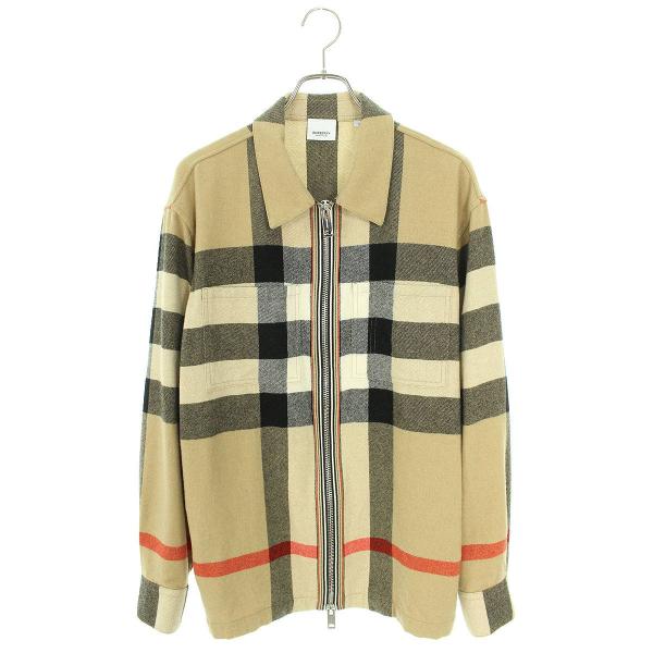 バーバリー Burberry 22SS 8050135 サイズ:M チェックジップアップ 