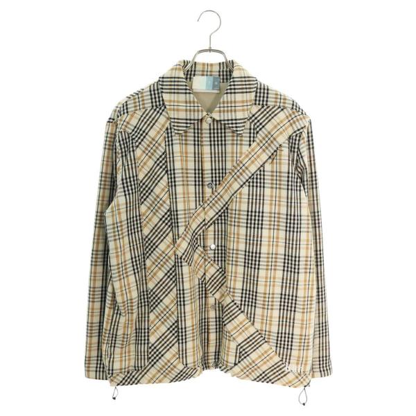 KITH キス Plaid Initial K Jacket サイズ:L チェック柄ブルゾン KITH キス Plaid Initial K Jacket サイズ:L チェック柄ブルゾン