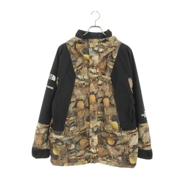 シュプリーム  ノースフェイス サイズ:L  16AW  Mountain Light Jacket リーフカモ柄マウンテンライトジャケットブルゾン 中古 SB01 Supreme（シュプリーム） ブルゾン ノースフェイス サイズ:L 16AW