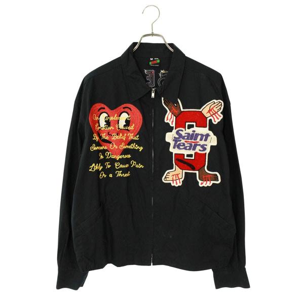 セントマイケル サイズ:M  SM-S22-0000-080 セントティアーズスウィングトップジャケットブルゾン 中古 SB01 SAINT Mxxxxxx（セントマイケル） ブルゾン サイズ:M SM-S22-0000-080