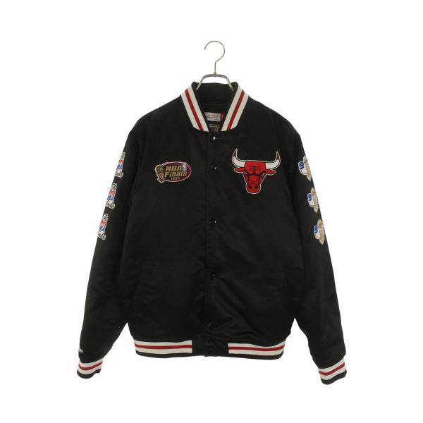 ミッチェルアンドネス サイズ:M  OJBF3232-CBU パッチ装飾スタジャンブルゾン 中古 BS99 Mitchell&Ness（ミッチェルアンドネス） サイズ:M OJBF3232-CBU パッチ