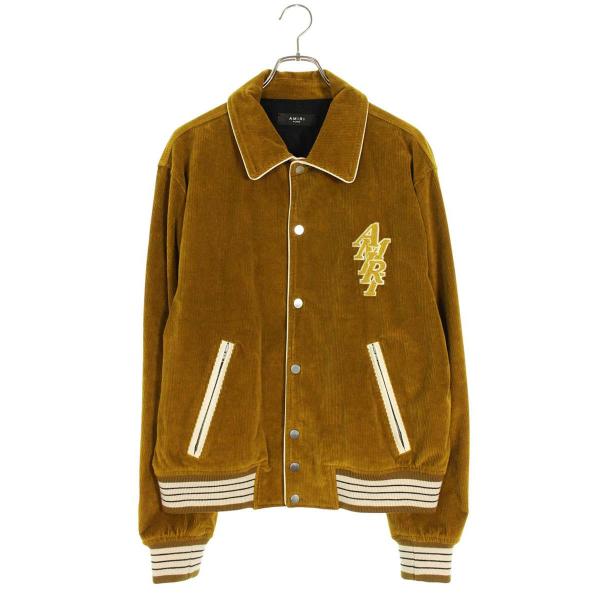 アミリ サイズ:XL コーデュロイ バーシティジャケットブルゾン 中古 SB01 AMIRI（アミリ） サイズ:XL コーデュロイ バーシティジャケット