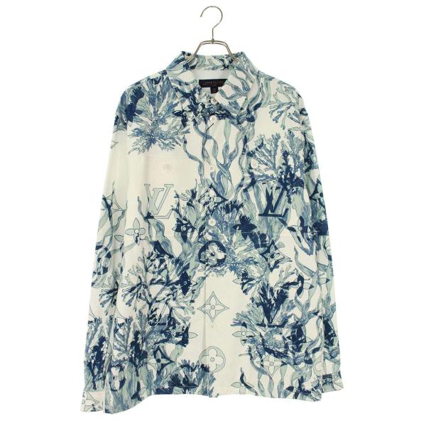 ルイヴィトン サイズ:XL  RM232M 26 HPB25W LVロゴプリンテッドブルゾン 中古 SB01 LOUIS VUITTON（ルイ・ヴィトン） サイズ:XL RM232M 26 HPB25W LVロゴ