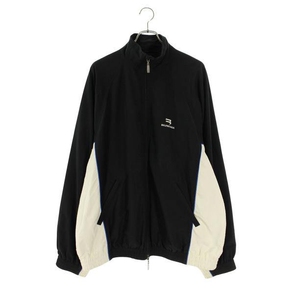 BALENCIAGA 90s VINTAGE トラックジャケット 中古・古着通販】BALENCIAGA (バレンシアガ) ロゴ刺繍ナイロントラック