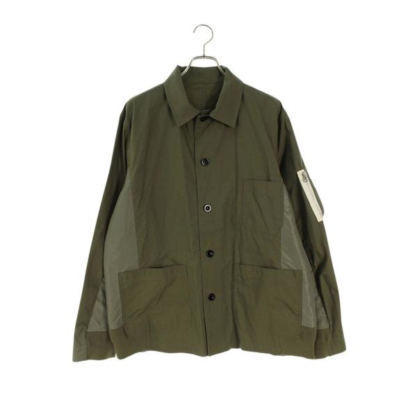 さしみ新作24SS sacaiポリエステルシャツブルゾンサカイ rinkan_10210-260206-0142