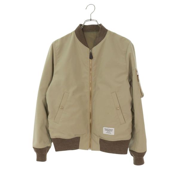 ワコマリア  15SS-MA-03 ワッペンロゴプリントリバーシブルブルゾン メンズ M WACKO MARIA（ワコマリア） サイズ:M 15SS-MA-03 ワッペンロゴプリント