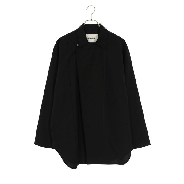 ジルサンダー サイズ:37  JSMQ740326 ウールシャツジャケット 中古 BS99 JIL SANDER（ジルサンダー） サイズ:37 JSMQ740326 ウールシャツ