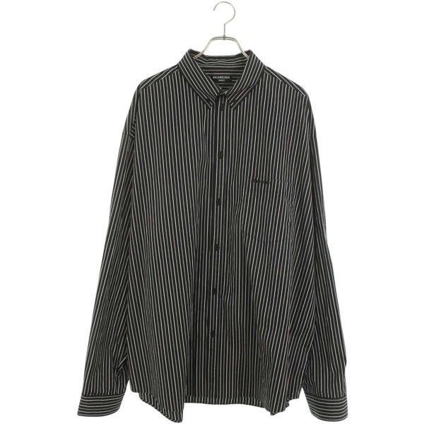 BALENCIAGA バレンシアガ 19ss ストライプ柄 シャツ 濃紺 楽天市場】バレンシアガ ストライプ シャツの通販