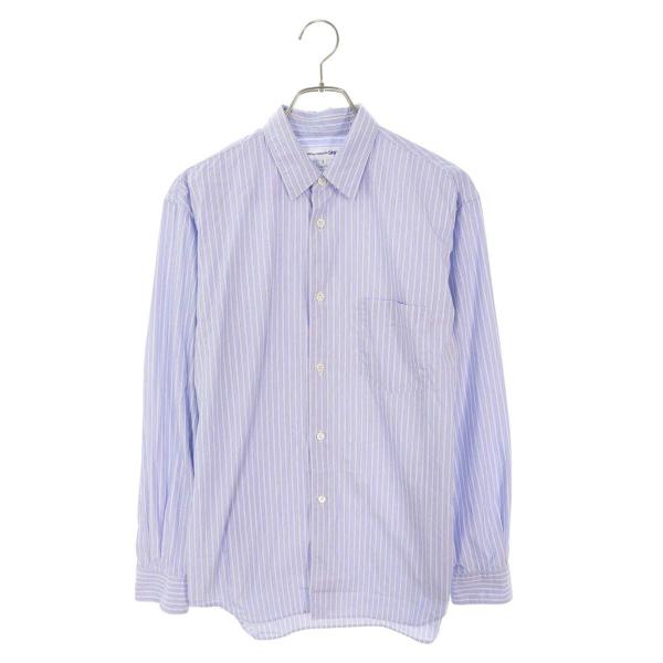 コムデギャルソンシャツ サイズ:S  FO03B201 ストライプ長袖シャツ 中古 BS99 COMME des GARCONS SHIRT コムデギャルソンシャツ サイズ:S FO03B201