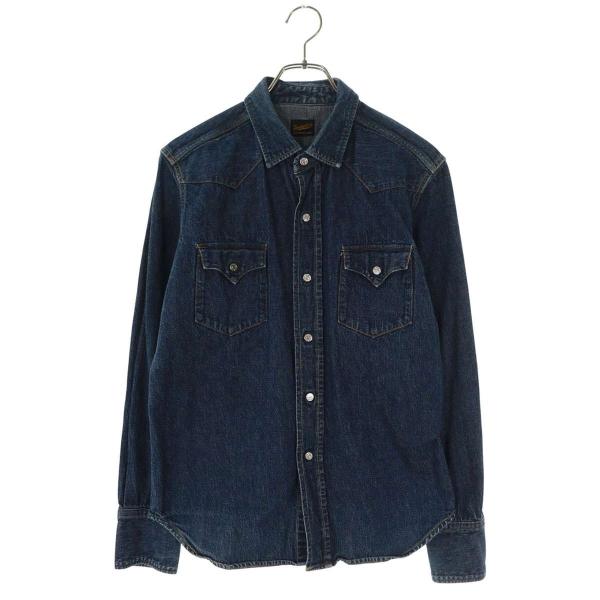 TENDERLOIN（テンダーロイン） サイズ:S ウエスタンデニム長袖シャツ