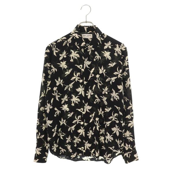 SAINT LAURENT サンローランパリ 長袖シャツ サイズ:37 646850 Y2C16