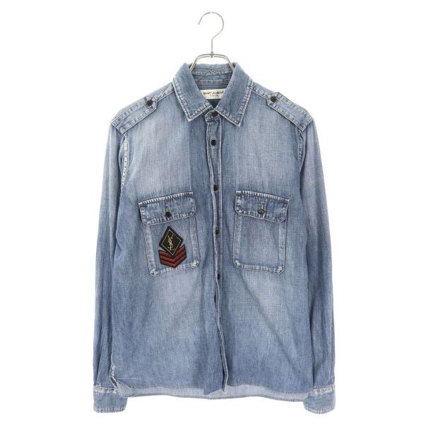 SAINT LAURENT サンローランパリ サイズ:S 469088 Y880L ロゴワッペン