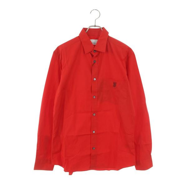 BURBERRY（バーバリー） サイズ:M 8009838 TBロゴ刺繍長袖シャツ 中古