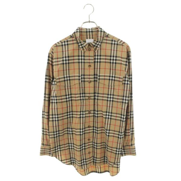 バーバリー  8022285 チェック長袖シャツ メンズ 34 BURBERRY（バーバリー） サイズ:34 8022285 チェック長袖シャツ 中古