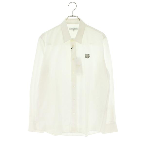 【最終値下】MAISON KITSUNE オックスフォードシャツ MAISON KITSUNE（メゾン キツネ） サイズ:M MM00412WC5010 フォックス