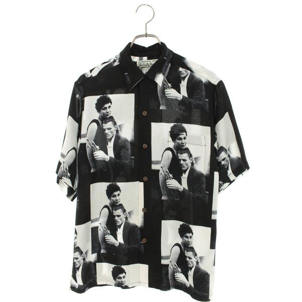 ワコマリア WACKO MARIA 22SS CHET BAKER L S/S サイズ:XS チェットベイカープリントアロハ半袖シャツ 中古 SB01 ワコマリア WACKO MARIA 22SS CHET BAKER L S/S サイズ:XS チェットベイカープリントアロハ半袖シャツ 中古 SB01