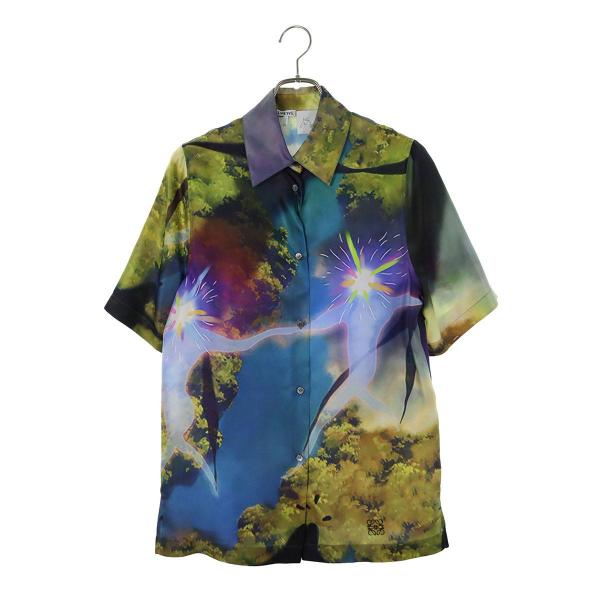 『LOEWE』ロエベ (ONE SIZE) ドルマンスリーブ 半袖シャツ LOEWE』ロエベ (ONE SIZE) ドルマンスリーブ 半袖シャツ