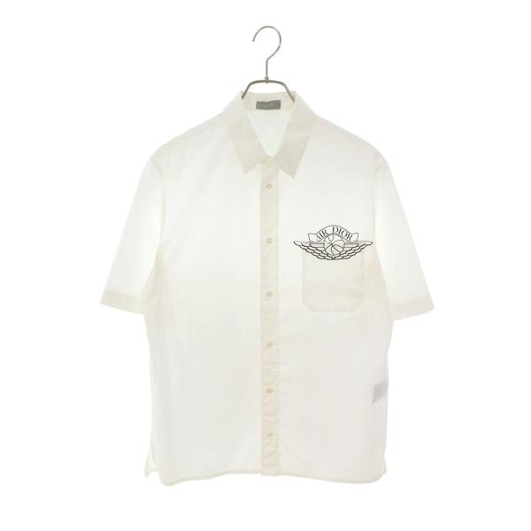 ディオール サイズ:42 033C502A1581 AIR DIOR 胸ポケットロゴプリント