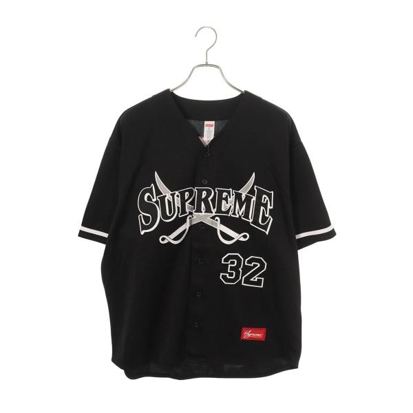 シュプリーム サイズ:XL  25AW  Swords Baseball Jersey ソードベースボールジャージー半袖シャツ 中古 BS99 Supreme（シュプリーム） 半袖シャツ サイズ:XL 25AW Swords Baseball