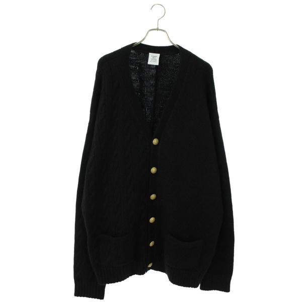 ヴェトモン サイズ:L 24AW UA65KN276B スピリットVボタンカーディガン 新古品 BS55 rinkan_10415-240822-0109