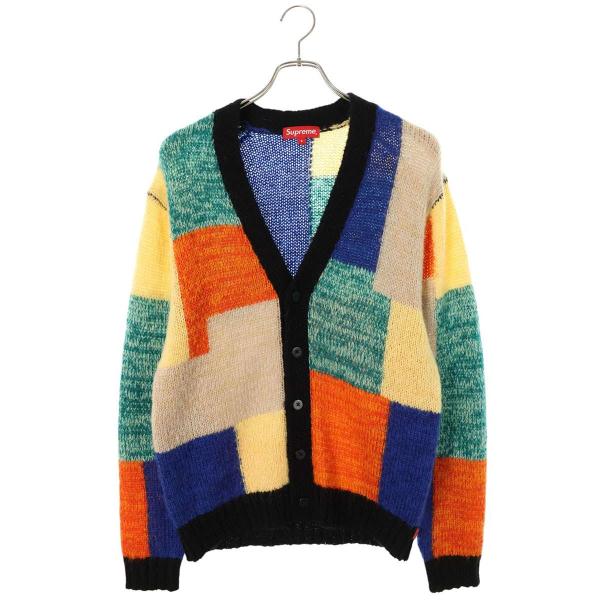 0*0様 supreme mohair カーディガン Supreme（シュプリーム） サイズ:S 19SS Patchwork Mohair Cardigan